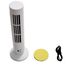 White USB Mini Tower Desk Fan Cool Cooling Computer Notebook Office