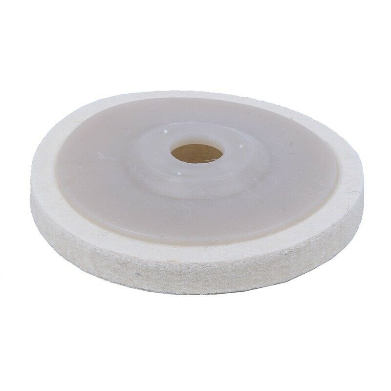 1 pieces 4 inch Round Polishing wheel wool felt polishers pads NEW