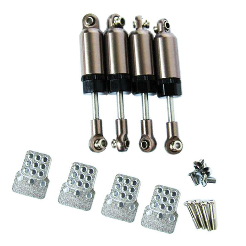 Pack of 4 Metal Shock Absorber w/ Extension Kits Set for 1:16 WPL C24 C14 Pickup