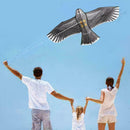 Black Eagle Kite With 30m Kite Handle Line Outdoor Sports Toys Flying Kites M1B5