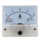 DC 0-20A Analog Amp Meter Ammeter Current Panel + 20A 75mV Shunt Resistor L1E3
