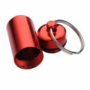 Pill box pillbox with aluminium waterproof Keychain