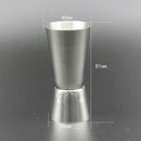 Double-sided Measuring Cup Jigger Measurer Cocktail Bartender Drink Mixer Liquor