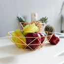 Chic Metal Table Storage Basket Modern Minimalist Scandinavian Nordic Hollo D2A1