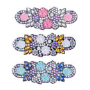 3pcs DIY Full Drill Hair Clip Flower Barrette Hairpin Girl Crystal Barrette