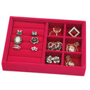 Jewelry Organizer Bracelet Hair Accessories Holder Board Detached Grid Tray