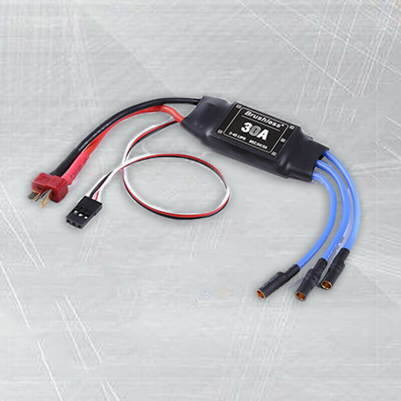 2-4S 30A Brushless Electric Adjustment Welded T Plug Glass Fiber gth