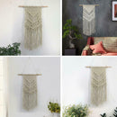 Macrame Wall Hanging Tapestry Home Apartment Dorm Geometric Art Decor Craft