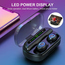 V10 Bluetooth 5.0 Waterproof Earbuds TWS Wireless LED Earphones Stereo Headset