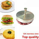 Pizza Kitchen Tools Stainless Steel Pastry Mold Hamburger Meatball Press Mo N7H2