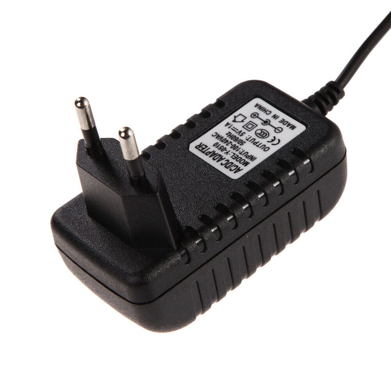 AC 100-240V Converter Adapter DC 5.5mm x 2.5MM 5V 1A 1000mA Charger EU Plug