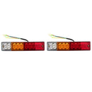 20 LED Tail Light Car Truck Trailer Stop Rear Reverse Turn Indicator Lamp