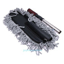 Car Wash Duster House Cleaning Brush Wax Mop Microfiber Telescoping Dusting Tool