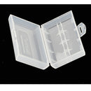 10 Pcs Battery Storage Box Organizer Pack of 5 Cases. Stores 18650 Batteries.