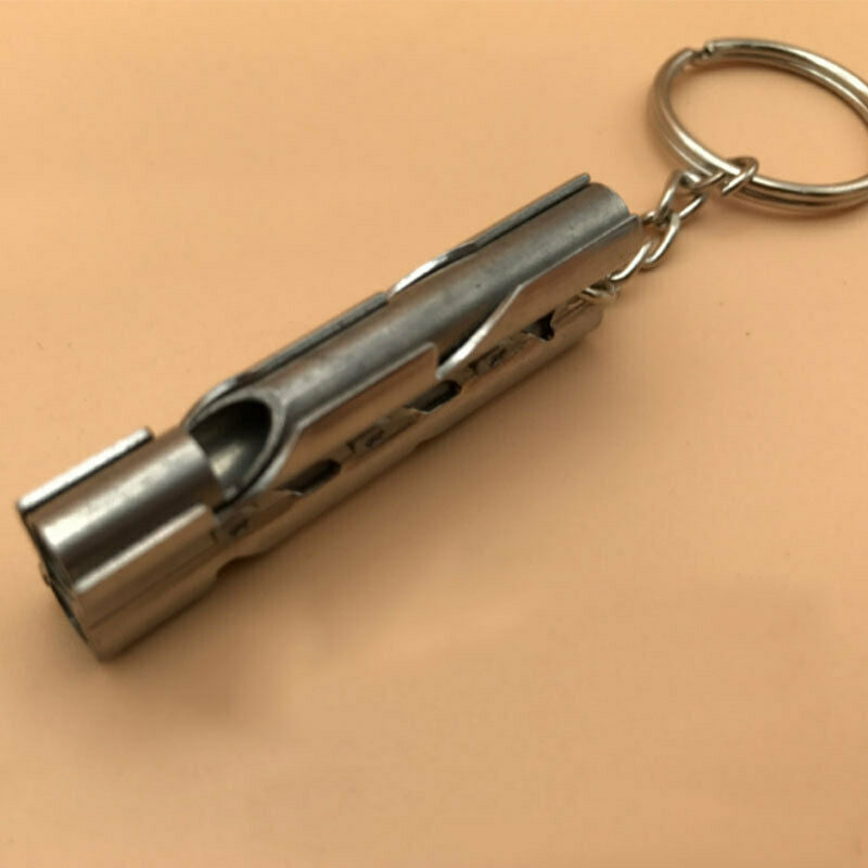 1 x 150DB Stainless Steel Whistle Lifesaving Emergency SOS Outdoor Survival LNQ