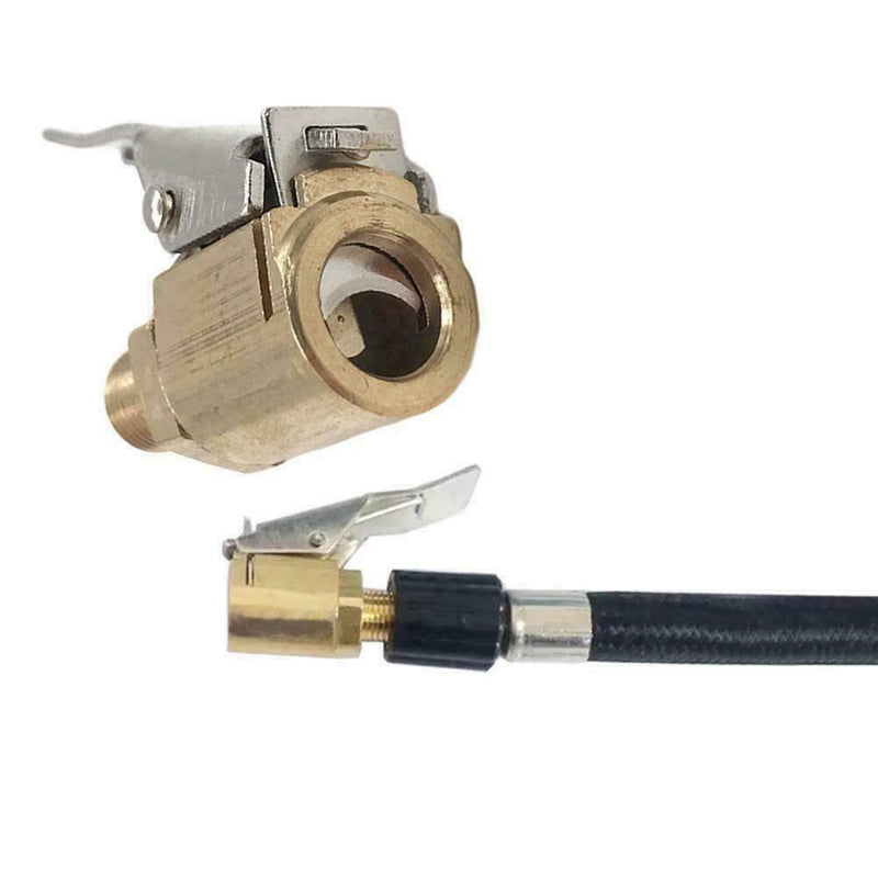 8MM Car Air Pump Nozzle Adapter Truck Tire Inflator Connector Head Clip Val Z9E0