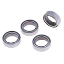 4pcs Metal Double Shielded Bearings (8x12x3.5 mm) for WLtoys 1/12 Racing Car