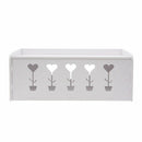 Rectangular Cable Storage Box Wire Management Socket Power Strip Cord Stora R3I2