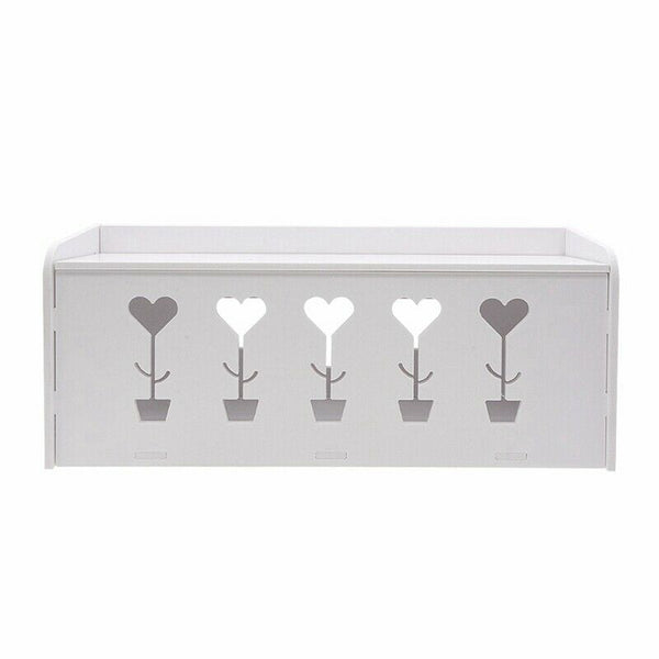 Rectangular Cable Storage Box Wire Management Socket Power Strip Cord Stora R3I2