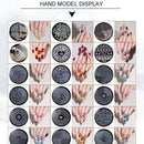 Francheska 8Ml Polish White Black Stamp Print Oil Uv Gel Varnish Soak Off L