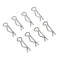 40x R-Shaped RC Body Pins Fit For WLtoys A949 A959 A969