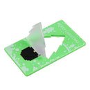 Pocket Folding Credit Card Christmas Tree Shape LED Light Xmas Home Decor