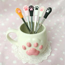 1 Pcs Stainless Steel Cute Claw Coffee Spoons Fruit Fork Dessert Spoon Cand T3I6