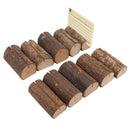 10pcs Wooden Wedding Name Place Card Holders Clip Photo Table Number Stand