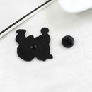 Creative Long Hair Girls Pins Brooches Clothes Lapel Jacket Badges Gifts