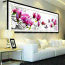 DIY 5D Flower Butterfly Embroidery Diamond Painting Cross Stitch Kit Home Decor