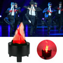 LED Silk Flame Effect Machine High DJ Disco Club Stage Light Lamp 3W 13*13 YZB