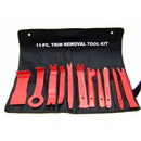 11pcs Heavy Duty Trim Removel Tool Door Panel Interior Wedge Pry Clip
