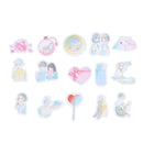 46pcs/box Girlish Heart DIY Diary Stickers Paper Labels Gifts Packaging DeJC&j