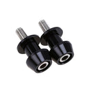 2pcs Motorbike CNC Swingarm Swing Arm Spools Sliders Stand Bobbins 8mm Black
