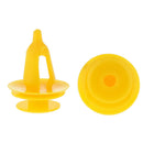 20pcs Door Trim Fastener Clip 6507686AA For Jeep Grand Cherokee Yellow Nylon