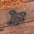 1pc Finger Hand Grip Silicone Ring Gripper Strengthener Exerciser Trainer Ban FT