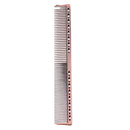 Aluminum Anti-static Hairdressing Combs Hair Cutting Hair Brush (Bronze) A