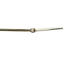 168mm Nautical Chart Straight Divider Solid Brass Marine Dividing Tool No R L5K3