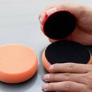 6Pcs Car Wash Wax Sponge Polish Pad Polishing Cleaning Applicator Pad Handle Hn