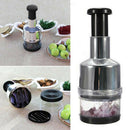 Vegetable Fruit Onion Chopper Cutter Hand Press Food Chopper Garlic Grin WsJ Kw