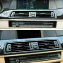 Front Dash Panel Center Fresh Car Air Outlet Vent Grille Cover for BMW 5 F1