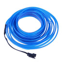 Universal Car Interior LED Decor Neon EL Wire Strip Atmosphere Cold Light