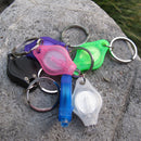 5Pcs Flashlight Keychain Mini LED White Light Torch KeyringFlash Color Kit