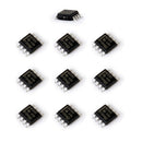 10Pcs SMD NE555 555 Timer IC Module SOP8 Integrated Circuit Chips Kits 4.5-16V
