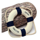 Welcome Aboard Foam Nautical Life Lifebuoy Ring Boat Wall Hanging Home Deco R9O3