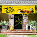 Happy Halloween Hanging Eaves Banner DIY Background Cloth Festival Supplies A