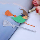 Witch DIY Metal Stencil Scrapbook Craft Embroidery Cutting Die