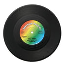 6pieces / Set Spinning Retro Vinyl Disc Drink Coasters Y8Z6