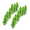 Set of 100 1:160-1:220 N Z Scale Mini Fir Tree Models for Street Garden Train