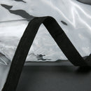 Children Car Seat Back Protector Clear Cover Case for Kick Mat (Black Side)